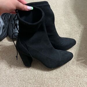Black booties